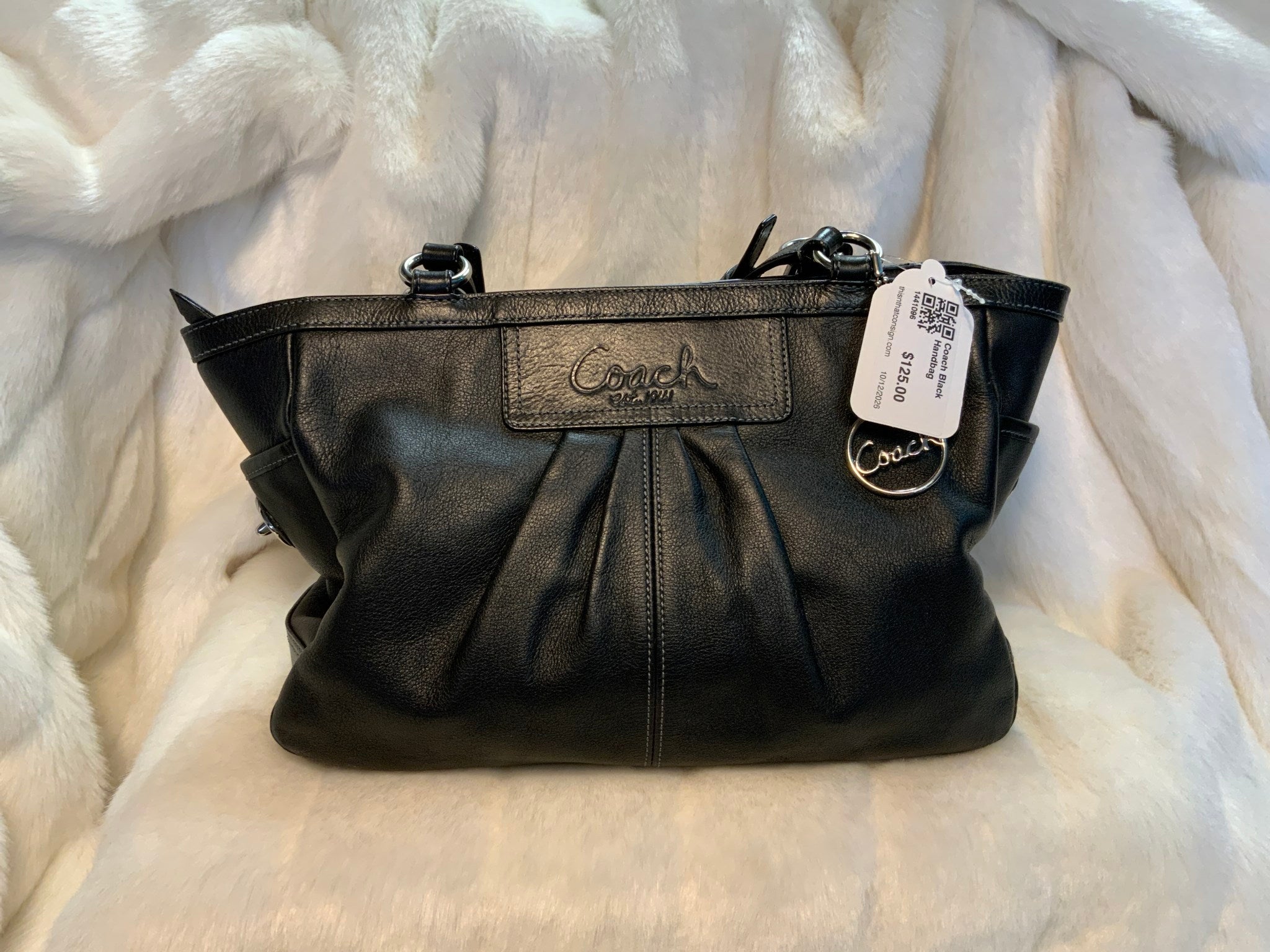 Coach Black Handbag